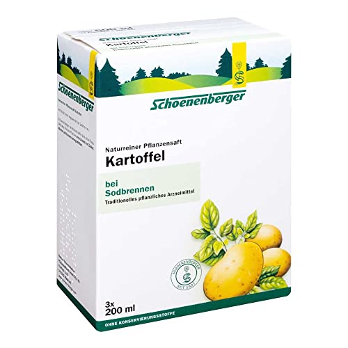 KARTOFFELSAFT Schoenenberger Heilpflanzensäfte 3X200 ml