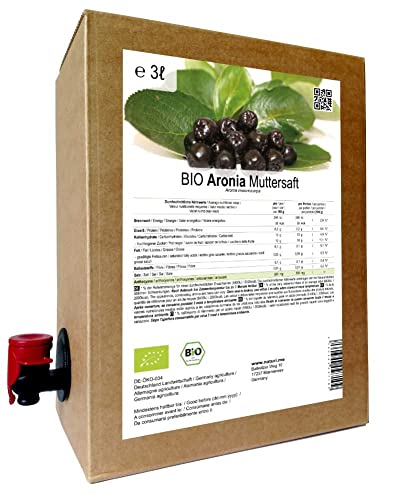 Tilia BIO Aronia Muttersaft - 100% Direktsaft 3 Liter