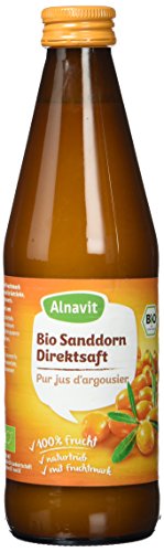 Alnavit Bio Sanddorn Muttersaft, vegan, 6er Pack (6 x 330 ml)