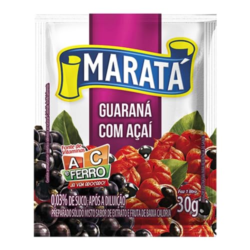 MARATA Pulver zur Herstellung eines Guarana- und Acai-Erfrischungsgetränk