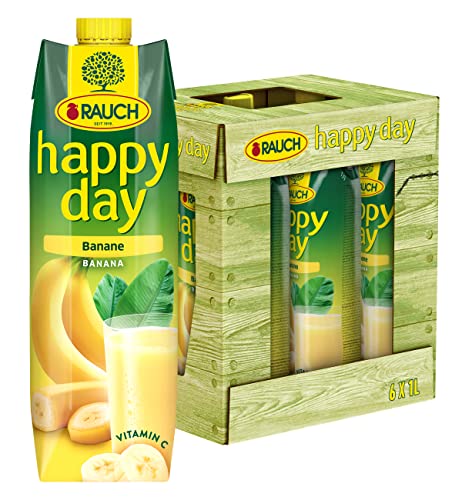 Rauch Happy Day Banane, 6er Pack (6 x 1 l)