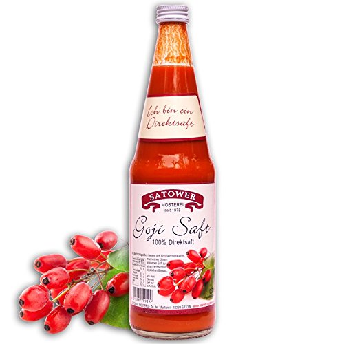 Original Satower - 100% Goji Saft (purer Direktsaft) 0,7l