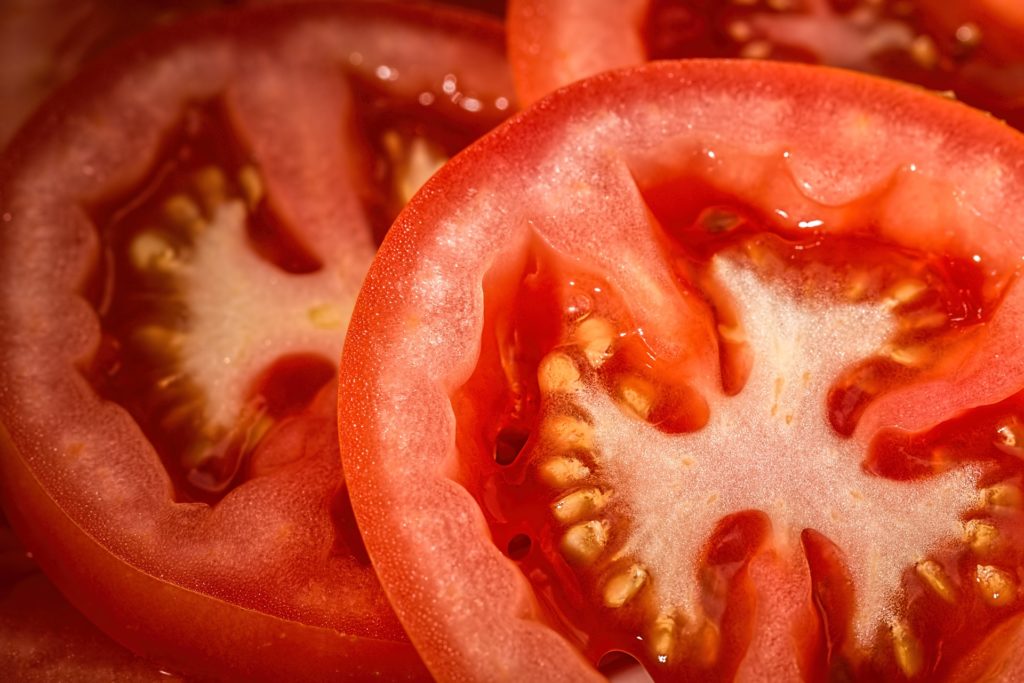 Tomaten für Tomatensaft